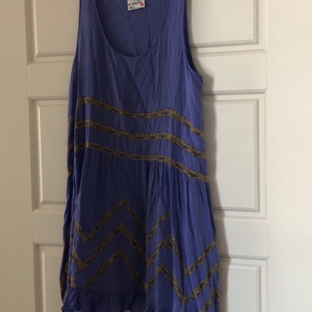 ISO free people trapeze slip periwinkle large